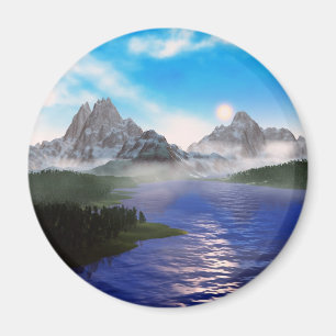 Íman lago espelho