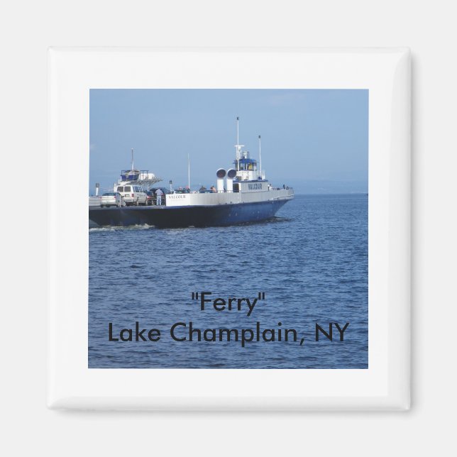 Íman Lago "Ferry" Champlain, NY (Frente)