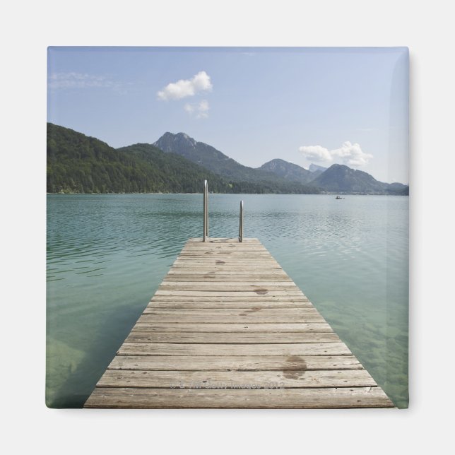 Íman lago fuschl, salzkammergut, salzburg, salzburger 4 (Frente)