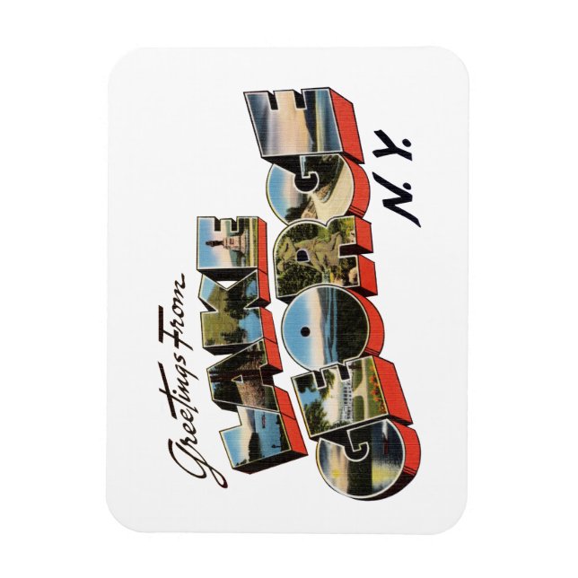 Íman Lago George New York (Vertical)