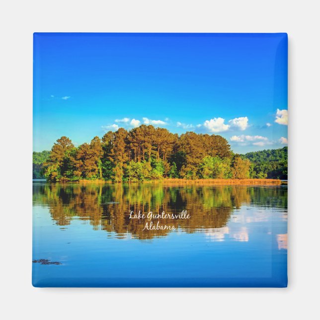 Íman Lago Guntersville, Alabama (Frente)