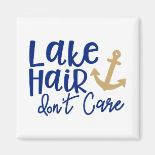 Íman Lago Hair Não se importa com o Magnet