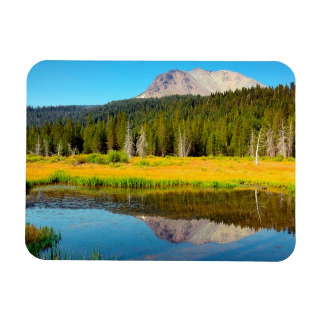 Íman Lago Hat no Parque Nacional Vulcânico Lassen (Horizontal)