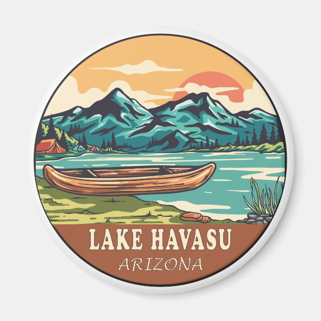 Íman Lago Havasu Arizona Barco Emblem (Frente)