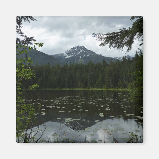 Íman Lago Johns II no Parque Nacional Glacier (Frente)