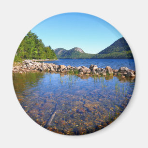 Íman Lago Jordan Pond I no Parque Nacional Acadia