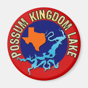 Íman Lago kingdom do gambá, Texas