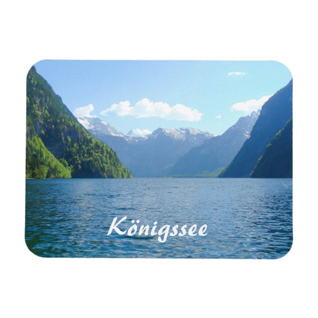 Íman Lago Königssee, Alemanha, Baviera (Horizontal)