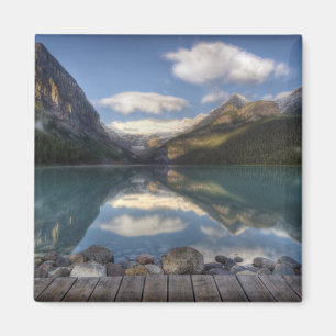 Íman Lago Louise ao nascer do sol, Parque Nacional Banf