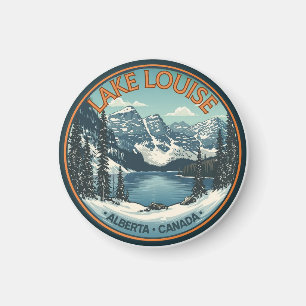 Íman Lago Louise Canadá Viagem Presente Parque Nacional