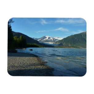 Íman Lago Mendenhall, na paisagem de Juneau Alaska