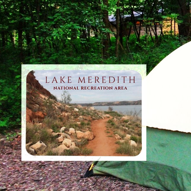Íman Lago Meredith, Turquia Creek Trail, Texas (Criador carregado)