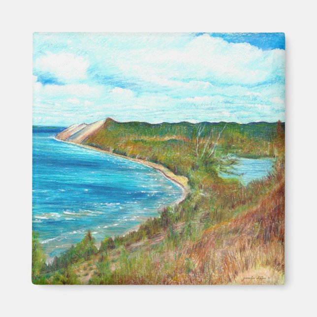 Íman Lago Michigan Dunes (Frente)