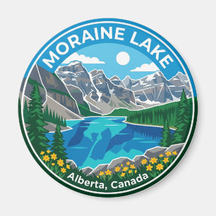 Íman Lago Moraine Canadá