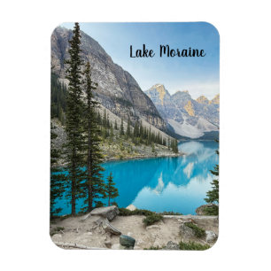 Íman Lago Moraine em Banff Canada
