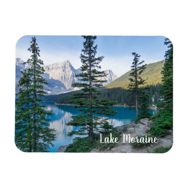 Íman Lago Moraine em Banff Canada (Horizontal)
