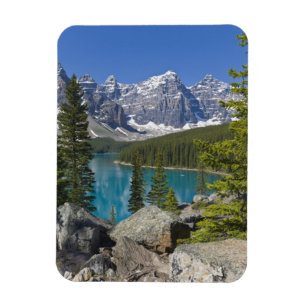 Íman Lago Moraine, Rochas Canadenses, Alberta, Canadá