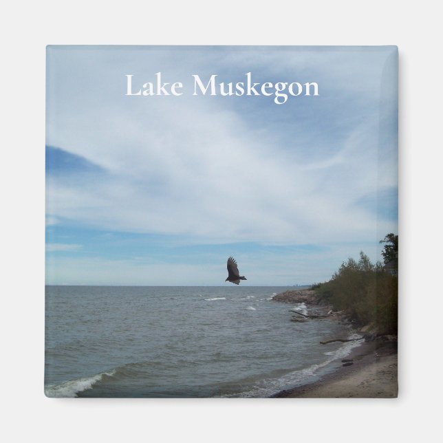 Íman Lago Muskegon (Frente)