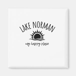 Íman Lago Norman Meu Lugar Feliz Nc Navegação Pesca Aca
