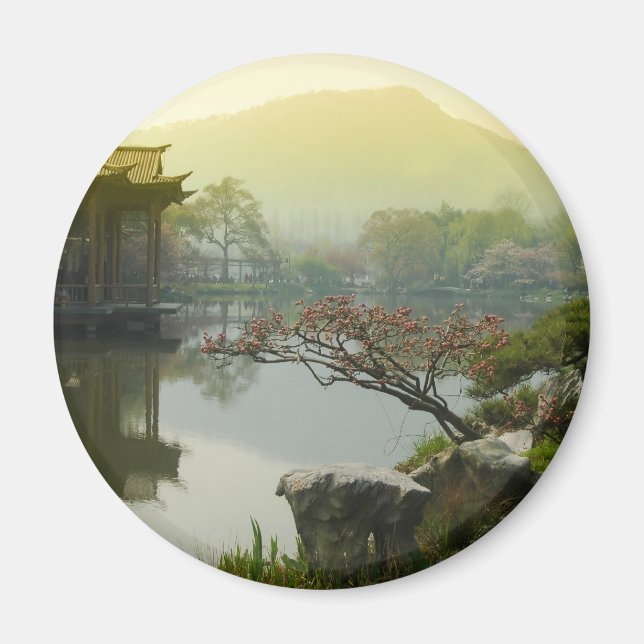 Íman lago oeste, China (Frente)