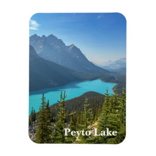 Íman Lago Peyto em Banff Canadá