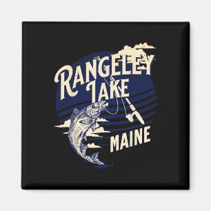 Íman Lago Rangeley Maine Fly Fishing Truta B Fisher Lem