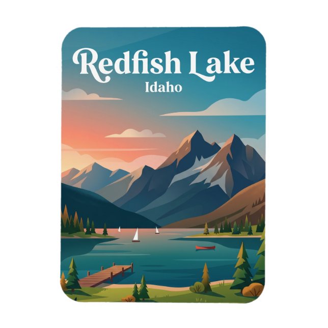 Íman Lago Redfish EUA (Vertical)