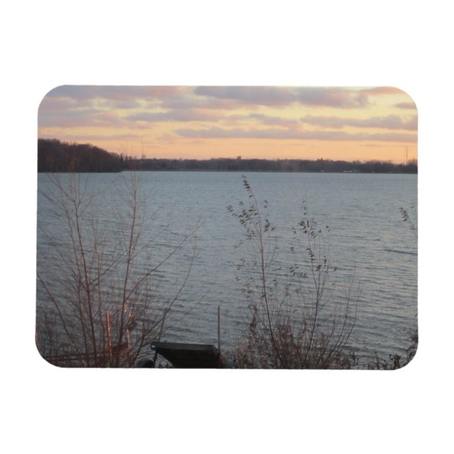 Íman Lago Shore — Magnet Flexível (Horizontal)