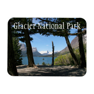 Íman Lago st. Mary, parque nacional de geleira, Montana