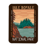 Lago Superior do Parque Nacional Isle Royale