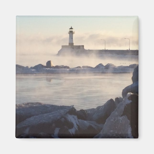Íman Lago Superior Duluth Canal Park Magnet (Frente)