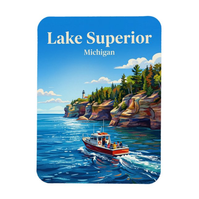 Íman Lago Superior EUA (Vertical)