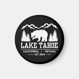 Íman Lago Tahoe - Montanhas do Urso Grizzly da Califórn