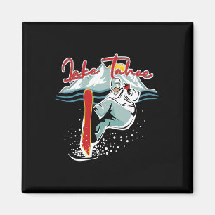 Íman Lago Tahoe Sierra Nevada California Snowboard S