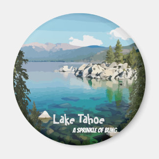 Íman Lago Tahoe Um borrifador de blusa na Califórnia