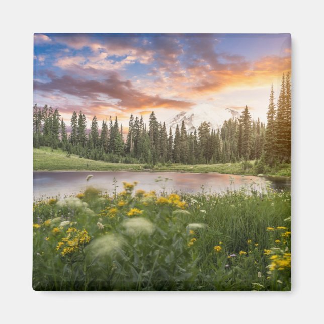 Íman Lago Tipsoo Mt.Rainier (Frente)