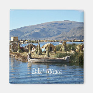 Íman Lago Titicaca - Ilha Flutuante