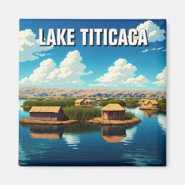 Íman Lago Titicaca Ilhas Flutuantes