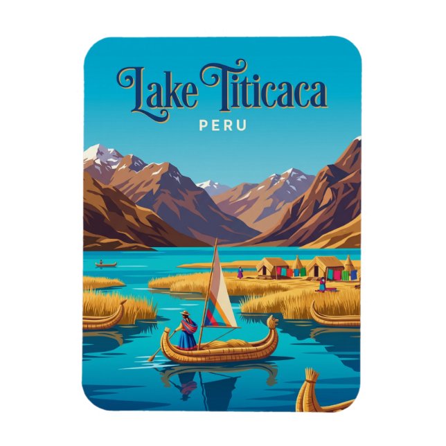 Íman Lago Titicaca Peru (Vertical)