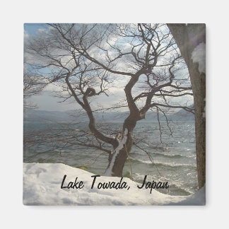 Íman Lago Towada Snow Magnet