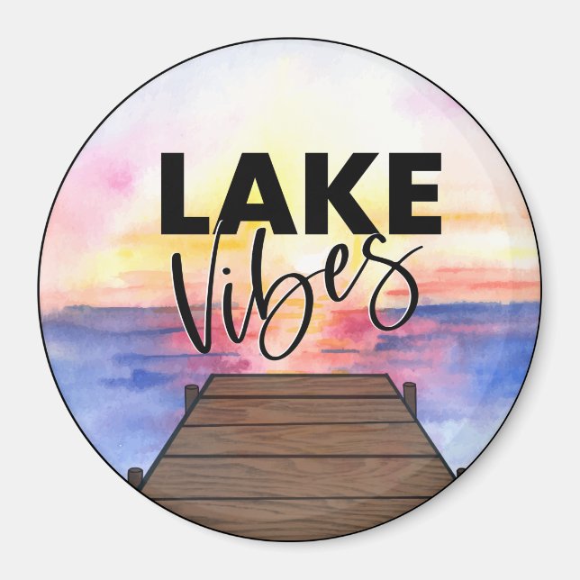 Íman Lago Vibes Magnet (Frente)