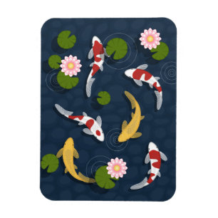 Íman Lagoa de peixes de Koi do japonês