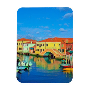 Íman Lagoa veneziana - MURANO - panorama