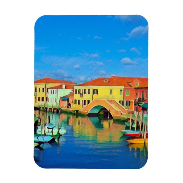 Íman Lagoa veneziana - MURANO - panorama (Vertical)