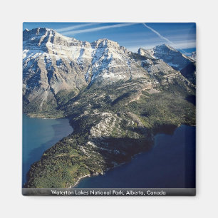 Íman Lagos parque nacional Waterton, Alberta, Canadá