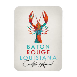Íman Lagostins de Baton Rouge Louisiana brilhantes