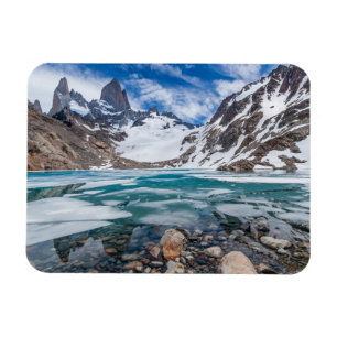 Íman Laguna De Los Tres e montagem Fitzroy