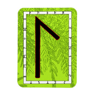 Íman Laguz Viking Rune Magnet - LIFE!