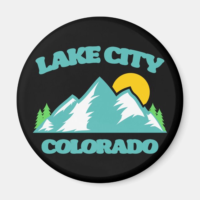 Íman Lake City Colorado (Frente)