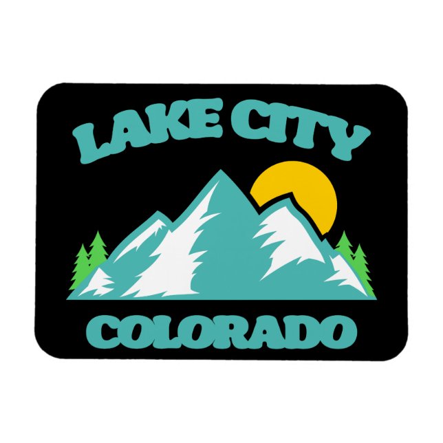 Íman Lake City Colorado (Horizontal)